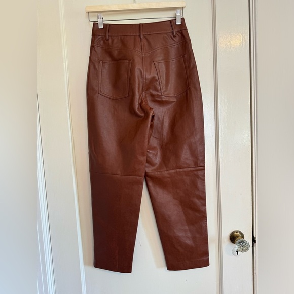 Aritzia Wilfred  Oracle Vegan Leather Pant - Picture 8 of 10